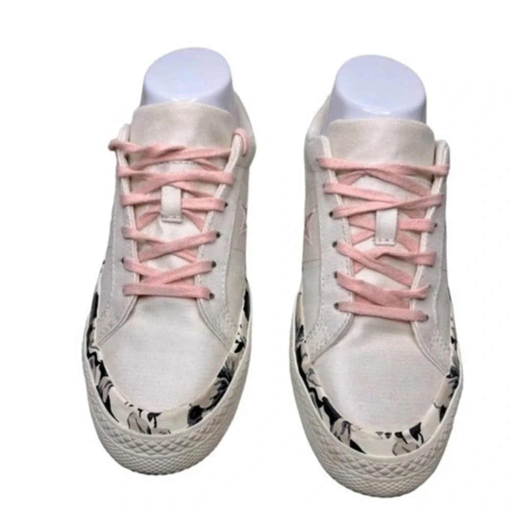 Converse One Star Sneakers Oxford Floral tween‎ size 4